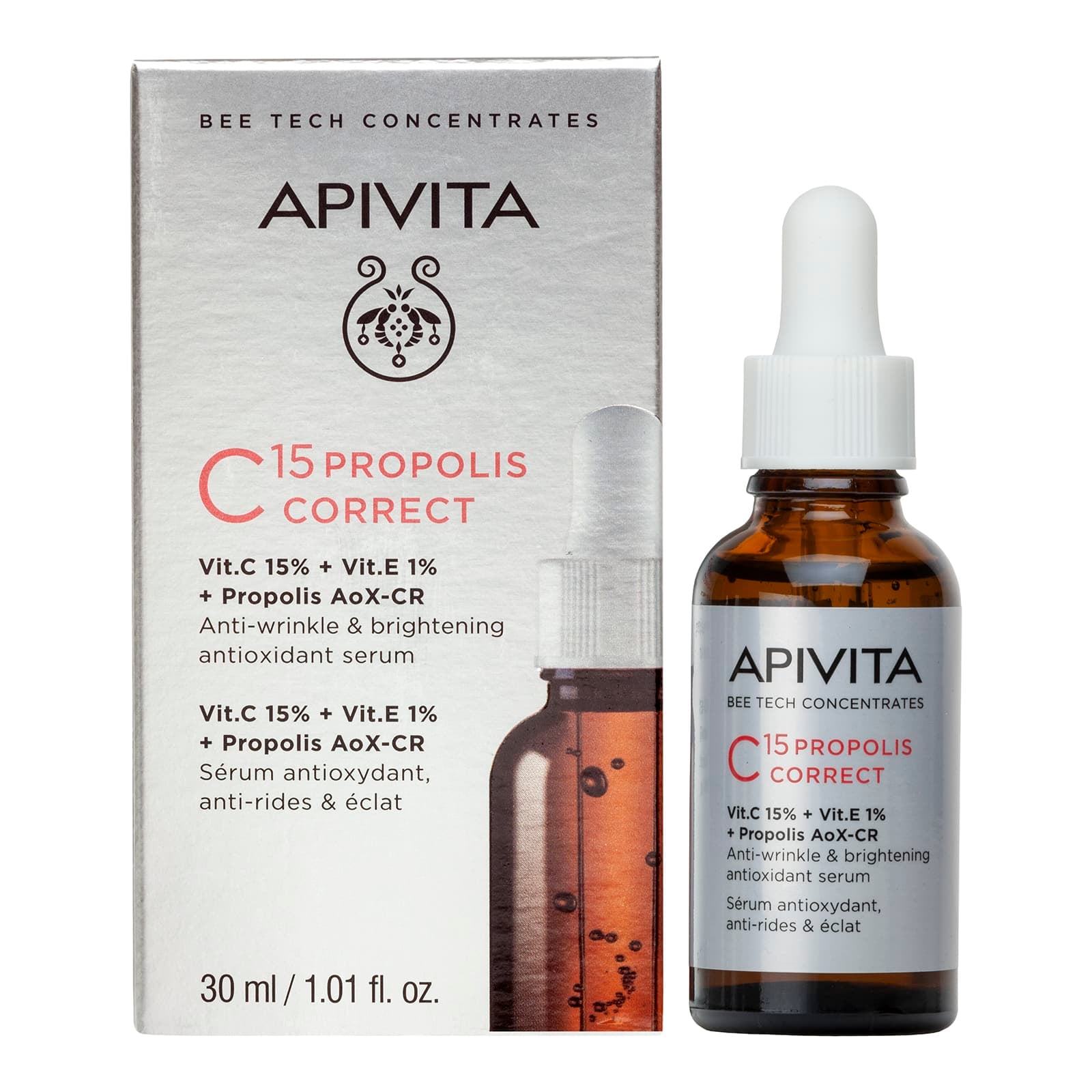 APIVITA - C15 Propolis Correct Serum - 30ml